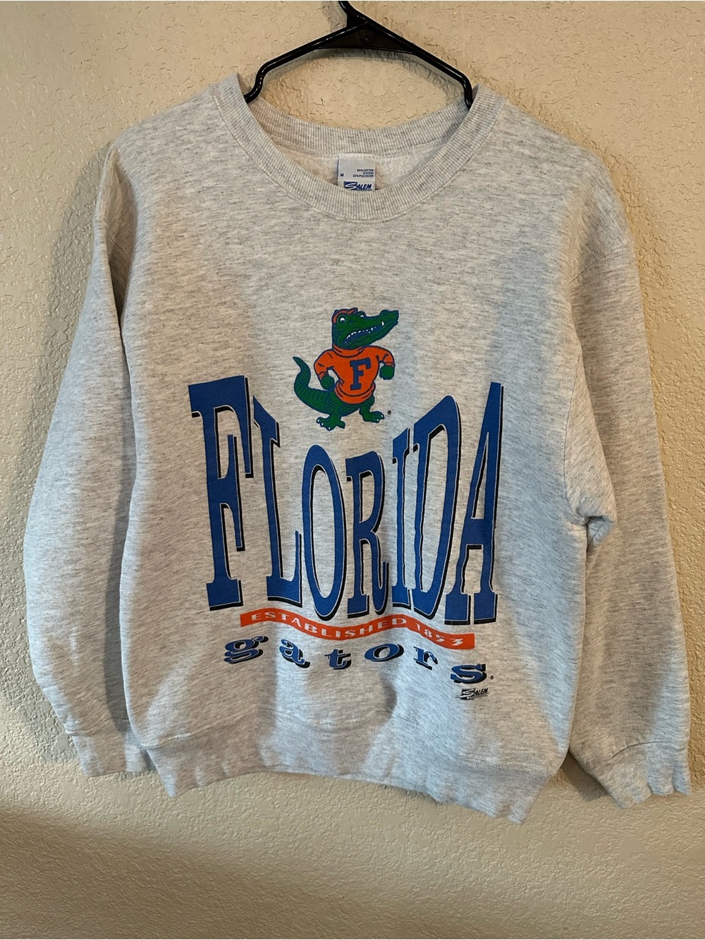 Florida Gators Gray Crewneck Sweatshirt with Logo
